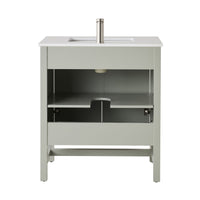Liam Single Vanity Evergreen Fog 790mm