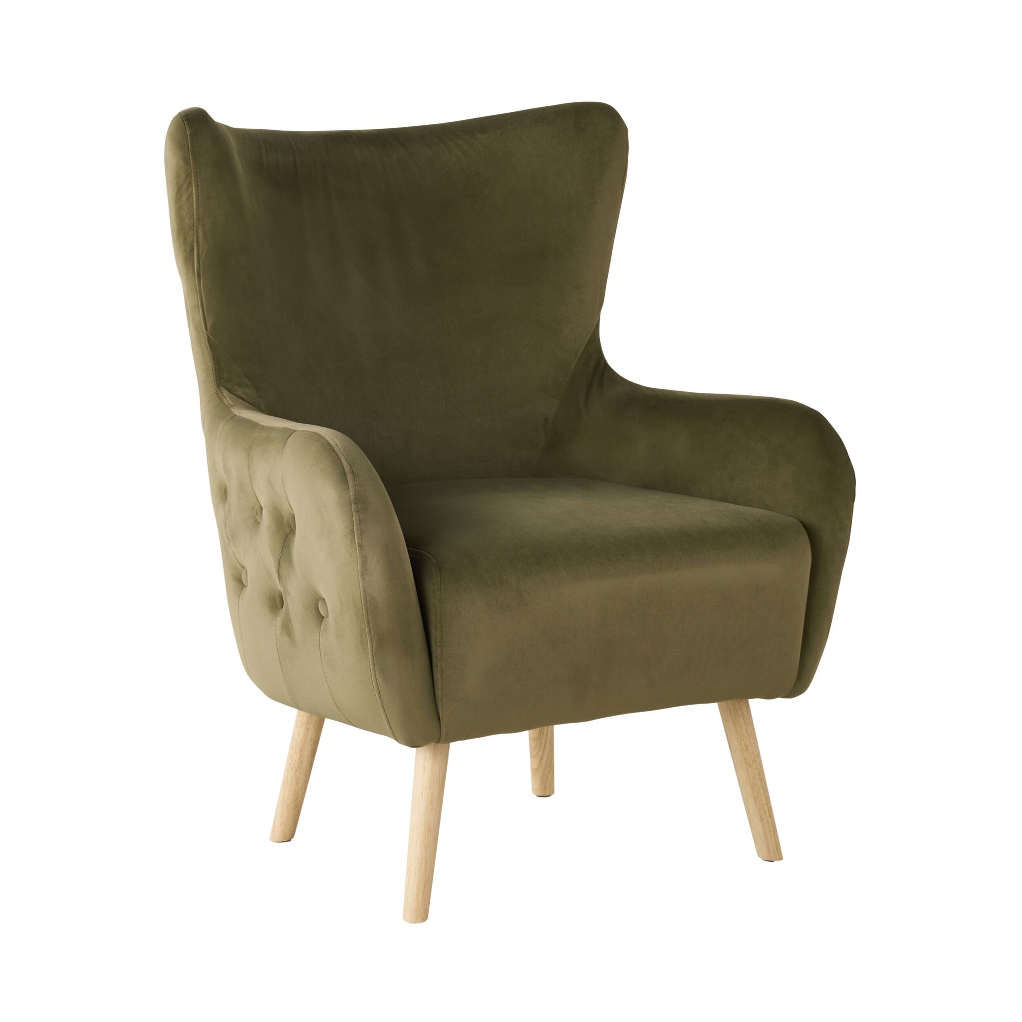 Amira Occasional Chair Velvet Moss