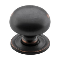 3656 Cupboard Knob Sheet Brass Antique Copper D32xP28mm