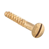 SCPB19 Screw Domed Head Polished Brass 19mm PKT 50