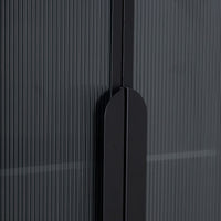 Nero Arched 2 Door Cabinet