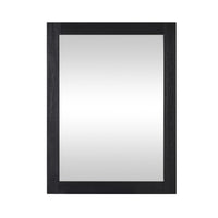 Odin Vanity Mirror Black Oak 610x812mm