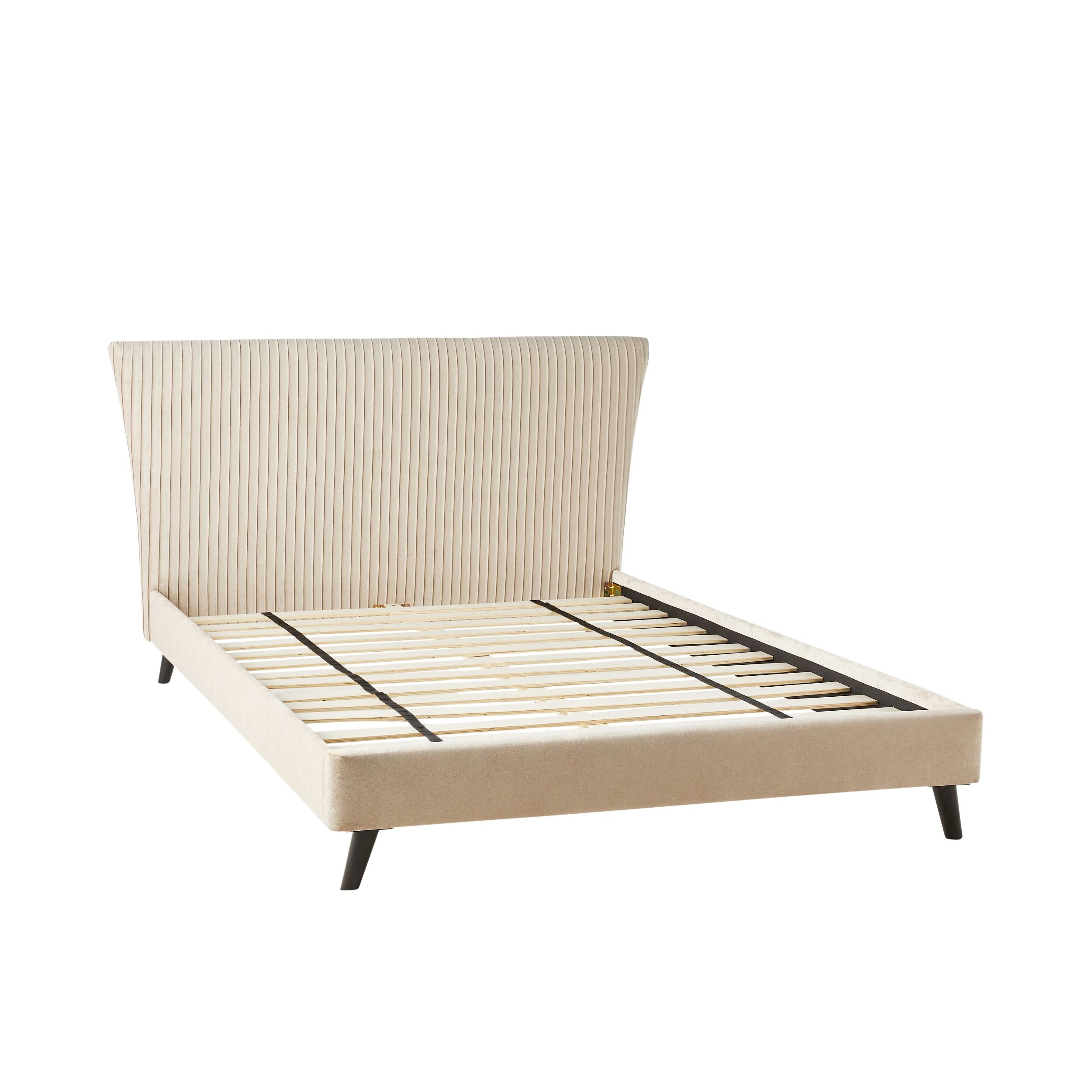 Pleat Bed King Champagne