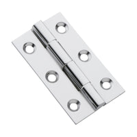 3112 Cabinet Hinge Fixed Pin Chrome Plated H50xW28mm