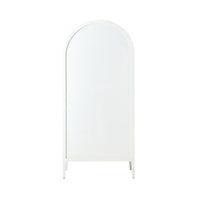 Serene Curved Display Cabinet White
