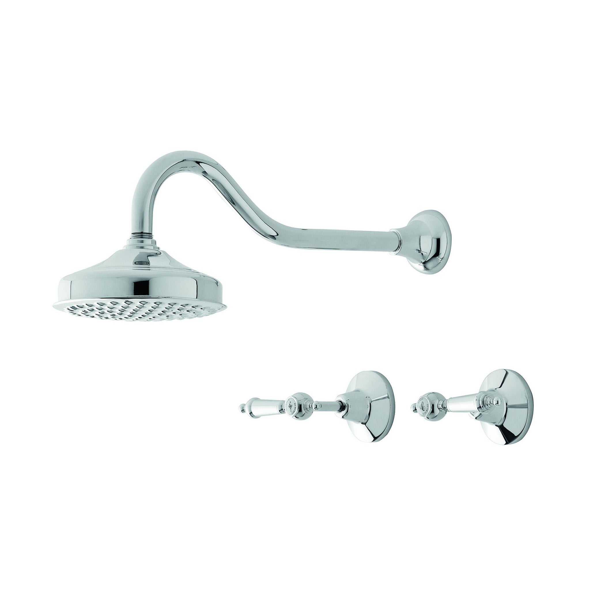 Rochelle Lever 6in Shower Set Chrome