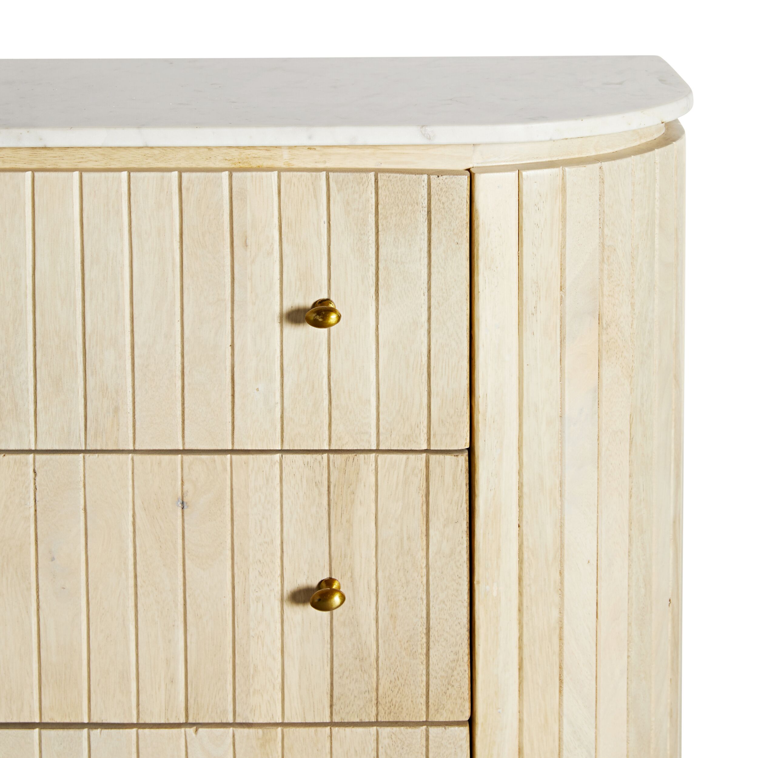 Deva 3 drawer Chest with Marble Top