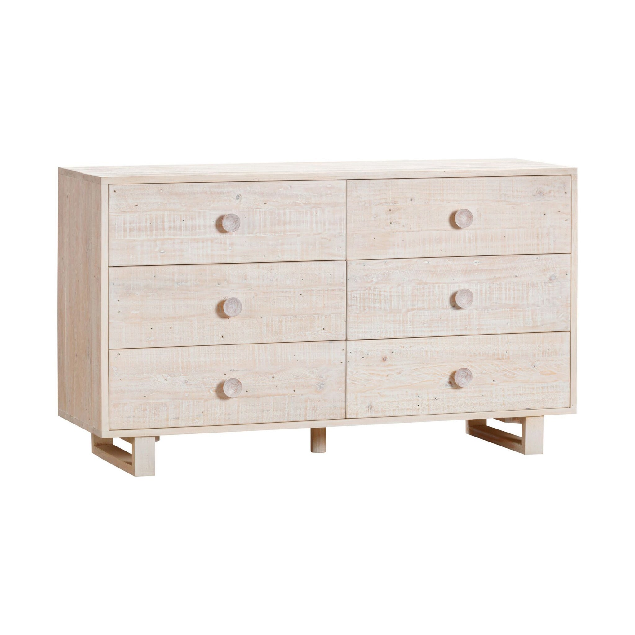 Daylesford 6 Drawer Chest White Wash