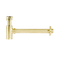 Finlay Bottle Trap Brushed Brass