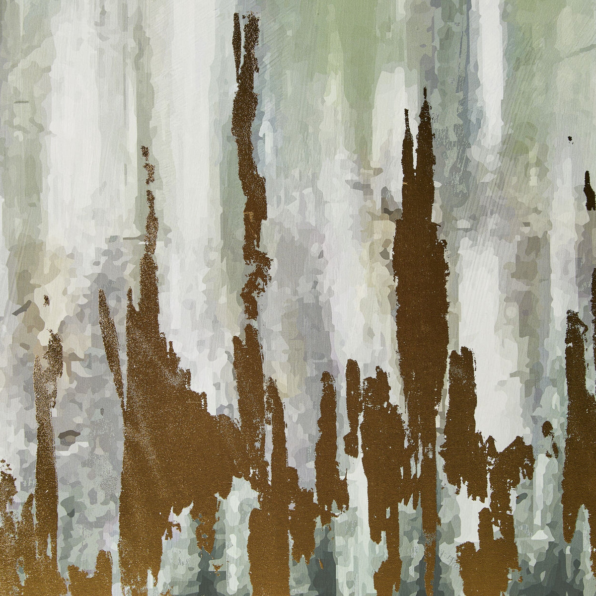 Golden Forest Arched Framed Canvas 80.8x120.8cm