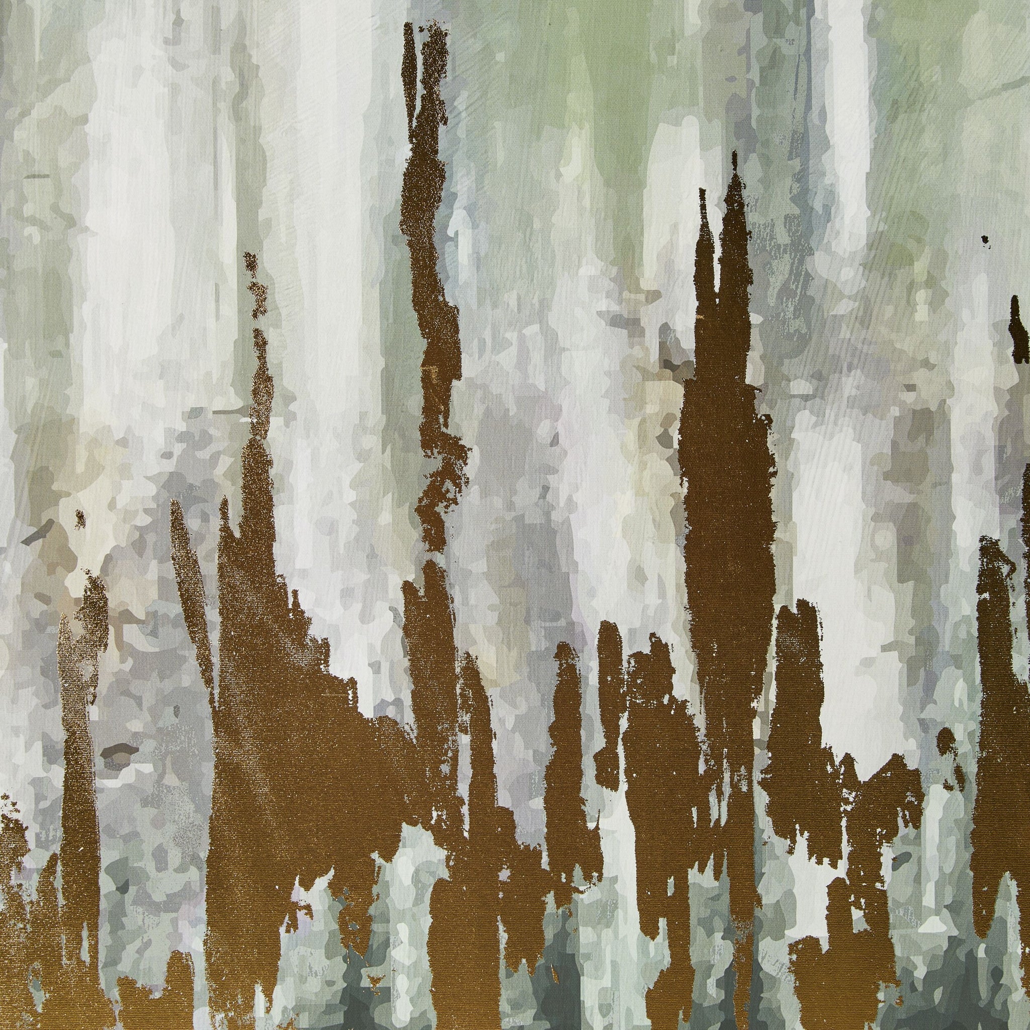 Golden Forest Arched Framed Canvas 80.8x120.8cm