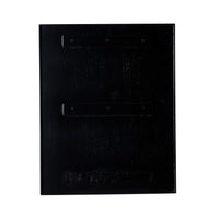Odin Vanity Mirror Cabinet Black Oak 610x762mm