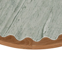 Kiara Scallop Marble Coffee Table