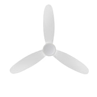 Solace 132cm Outdoor DC Fan - White with White ABS Blades