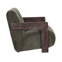 Banjo Occasional Chair Olive Hues