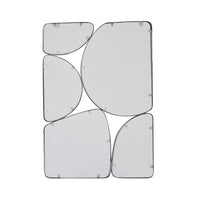 Pebble Cluster Iron Mirror