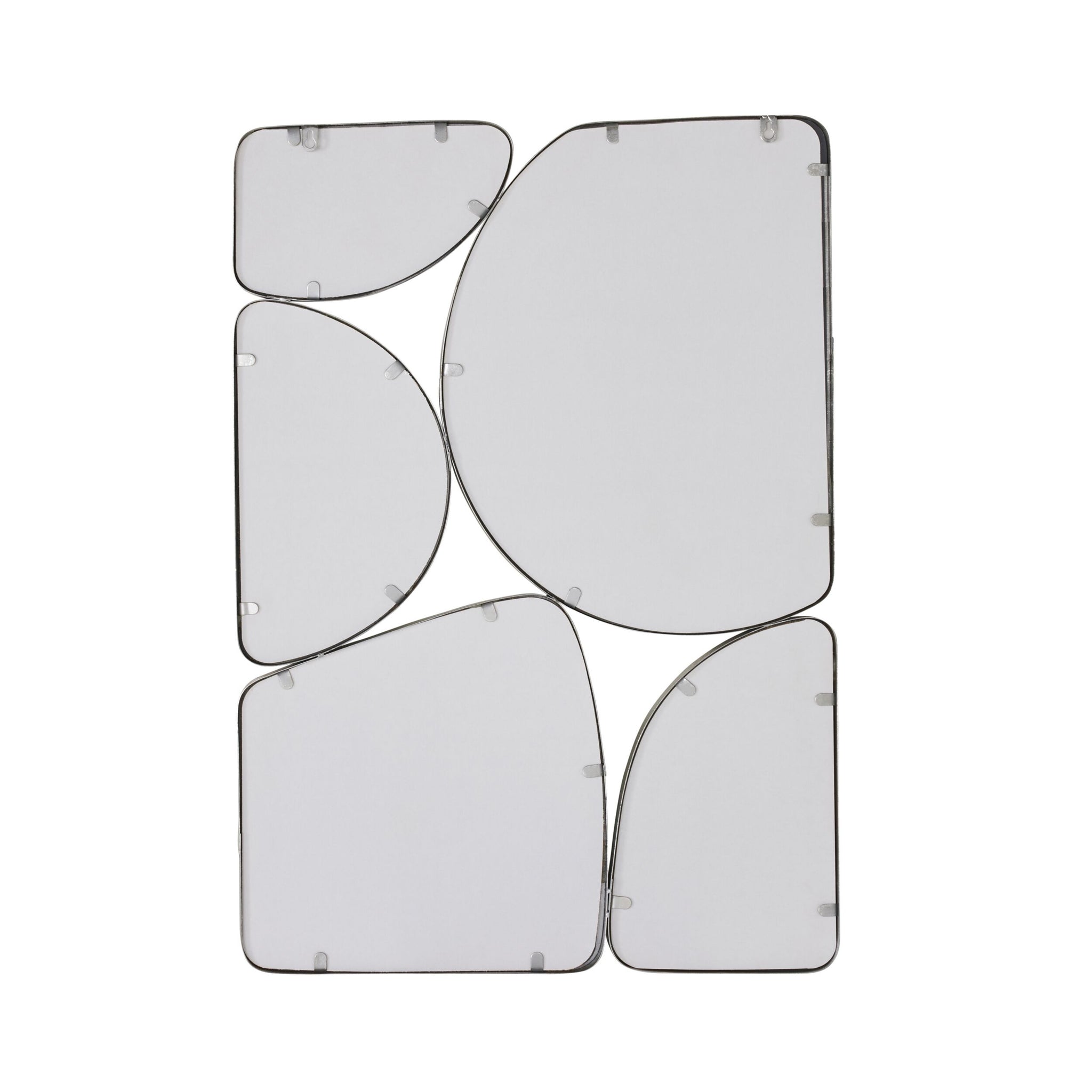 Pebble Cluster Iron Mirror