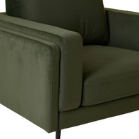 Irvine Armchair Velvet Eucalyptus