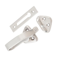 9806 Hopper Window Fastener Satin Nickel L74xW39xP31mm