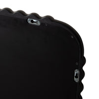 Orla Bobbin Wall Mirror Black