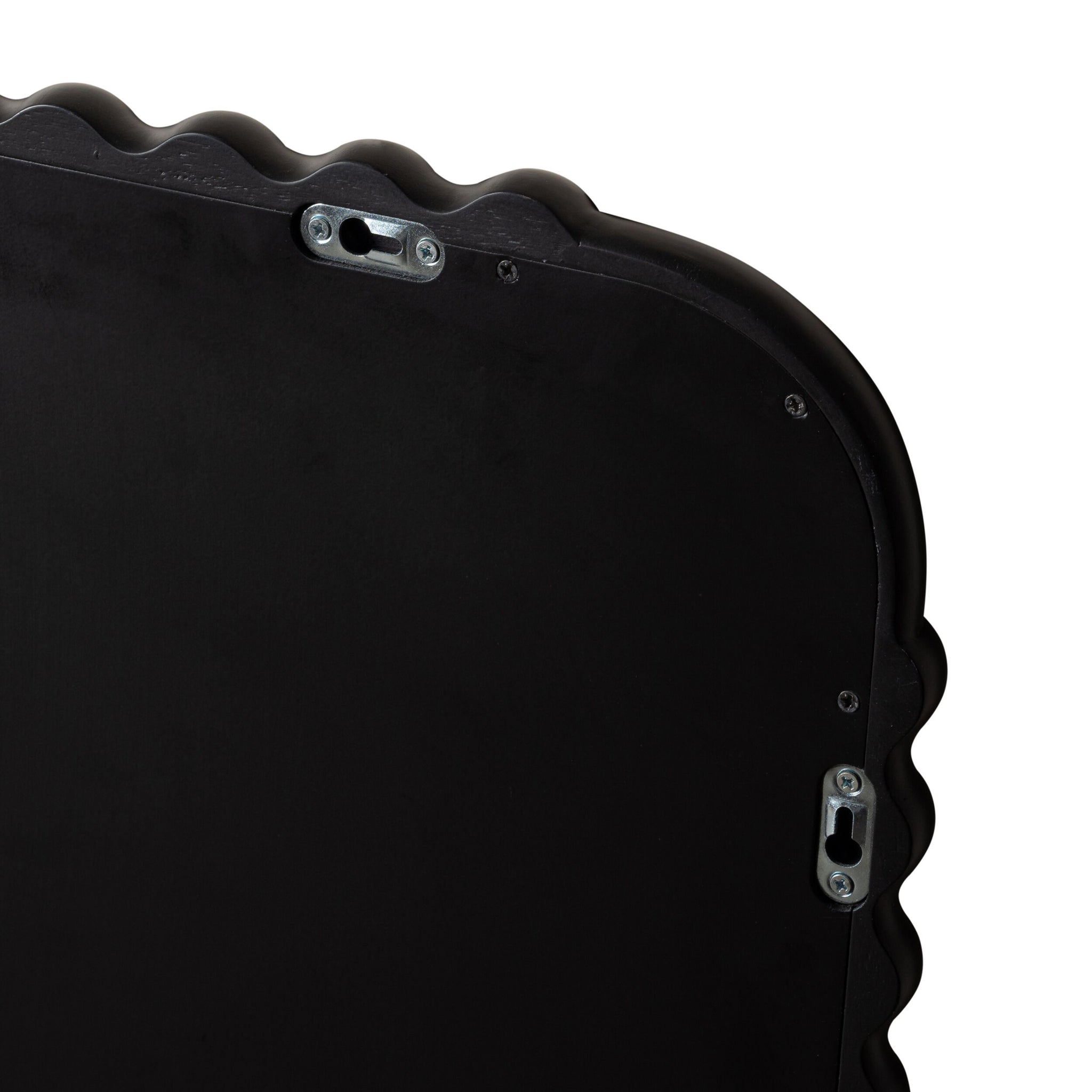 Orla Bobbin Wall Mirror Black