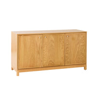 Avalon 3 Door Sideboard Light Oak