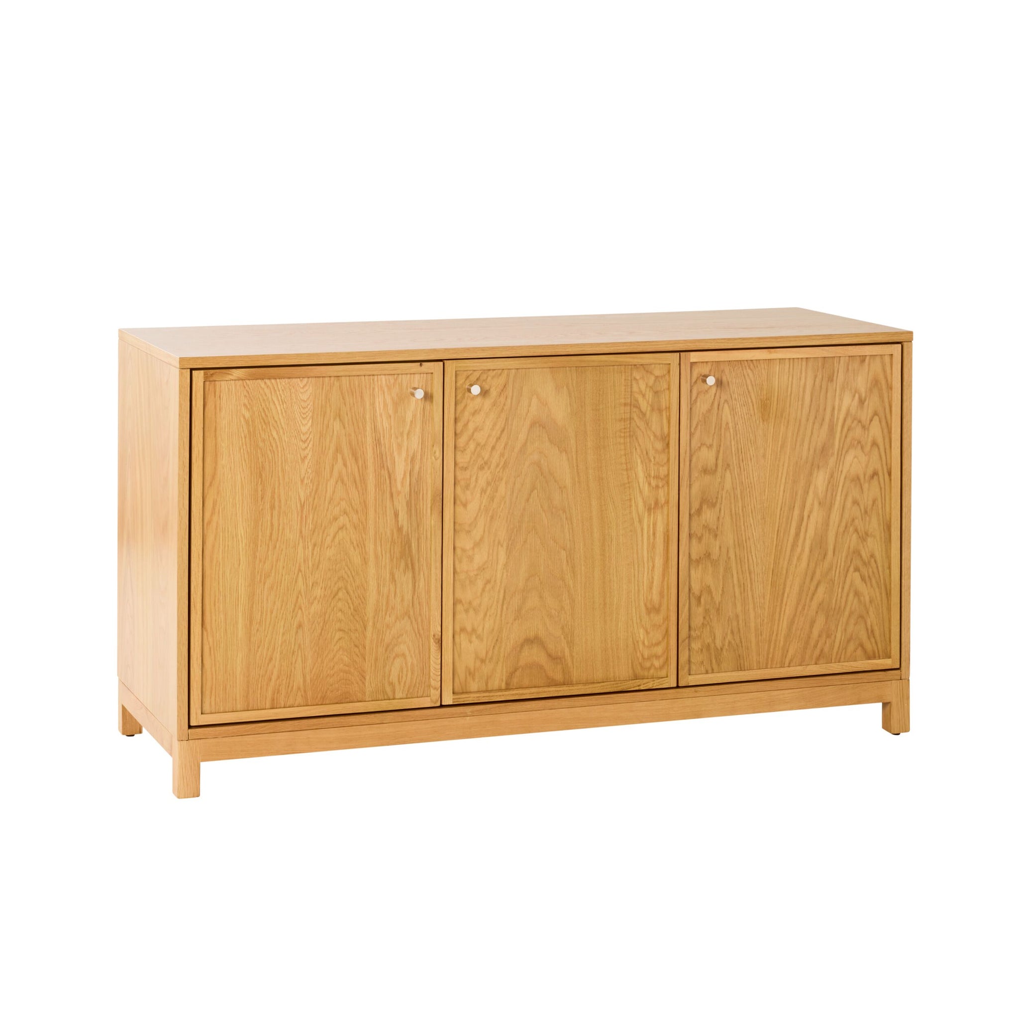 Avalon 3 Door Sideboard Light Oak