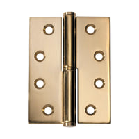 2495 Hinge Lift Off Right Hand Polished Brass H100xW75mm