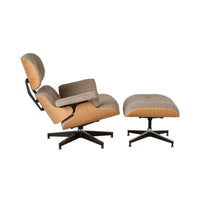 Replica Eames Lounge Chair and Ottoman Camel