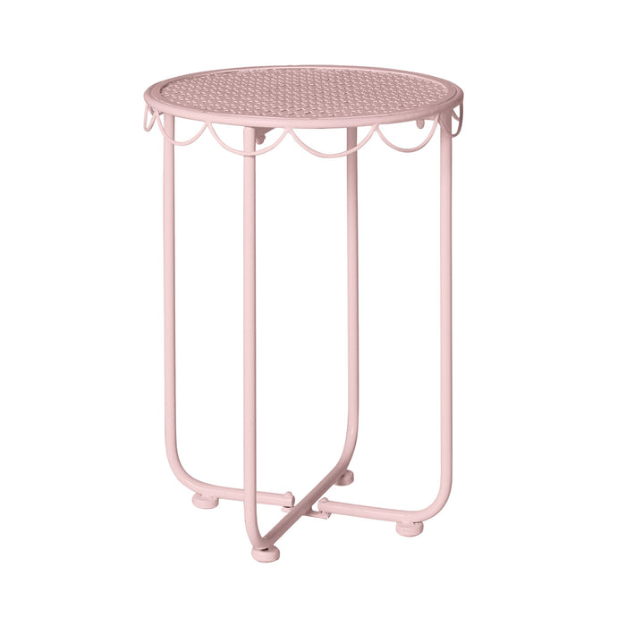 Bonnie Side Table 38cm Rose Pink