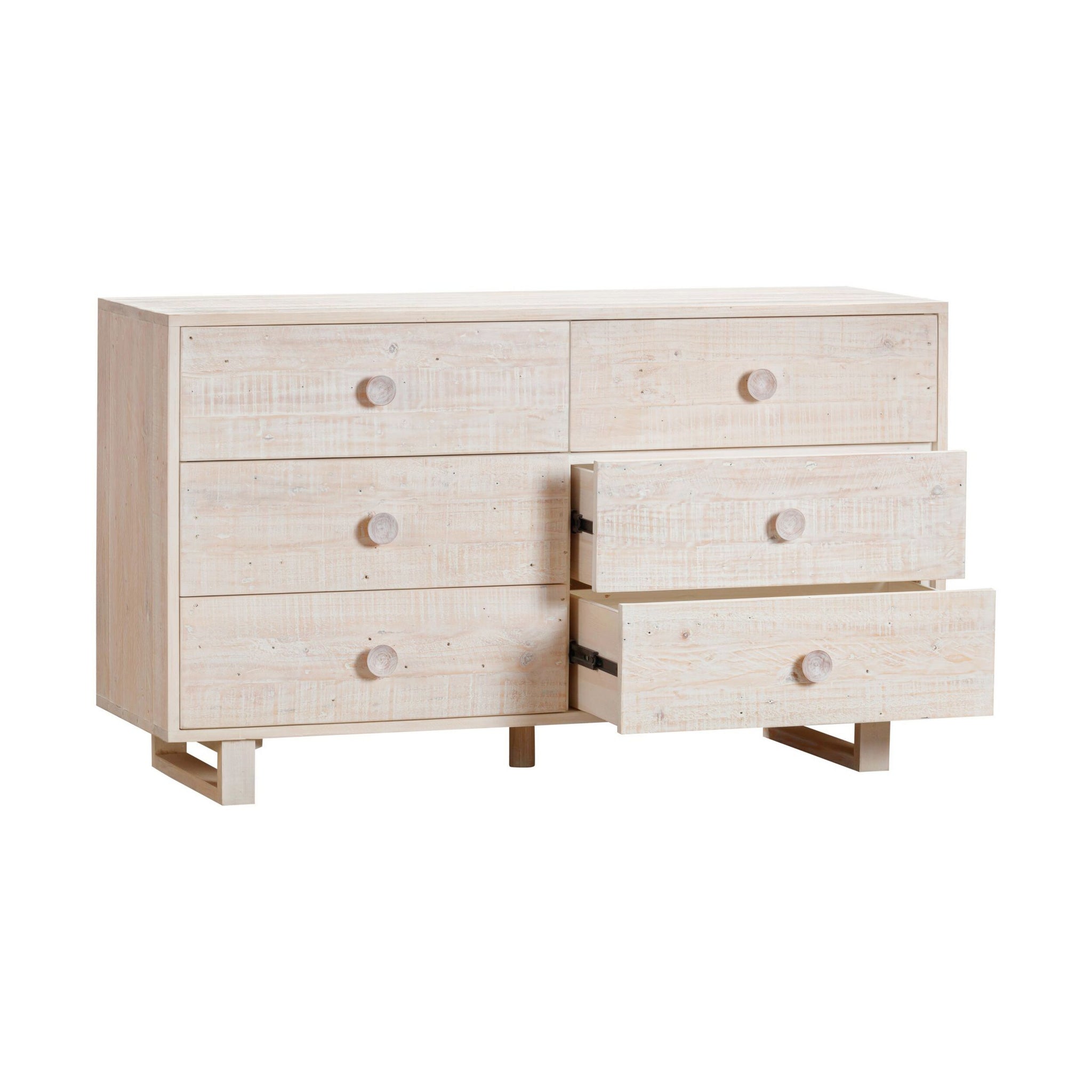 Daylesford 6 Drawer Chest White Wash