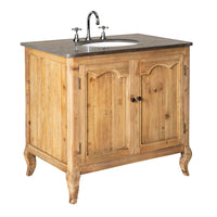 Nico 2 Door French Vanity With Bluestone Top 900mm