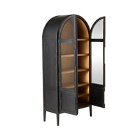 Serene Curved Two Door Display Cabinet