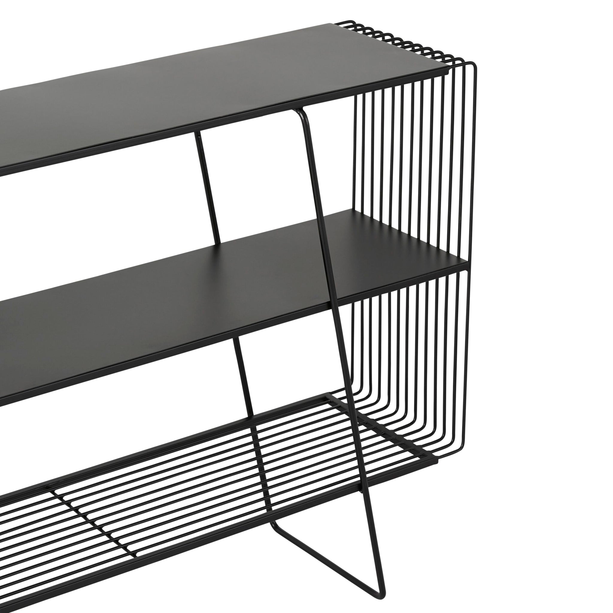 Hendrix 2 Tier Wide Shelving Unit 80 x 160cm