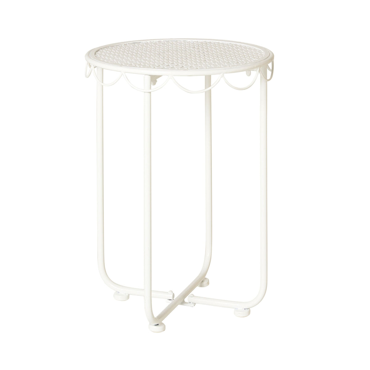 Bonnie Side Table 38cm White