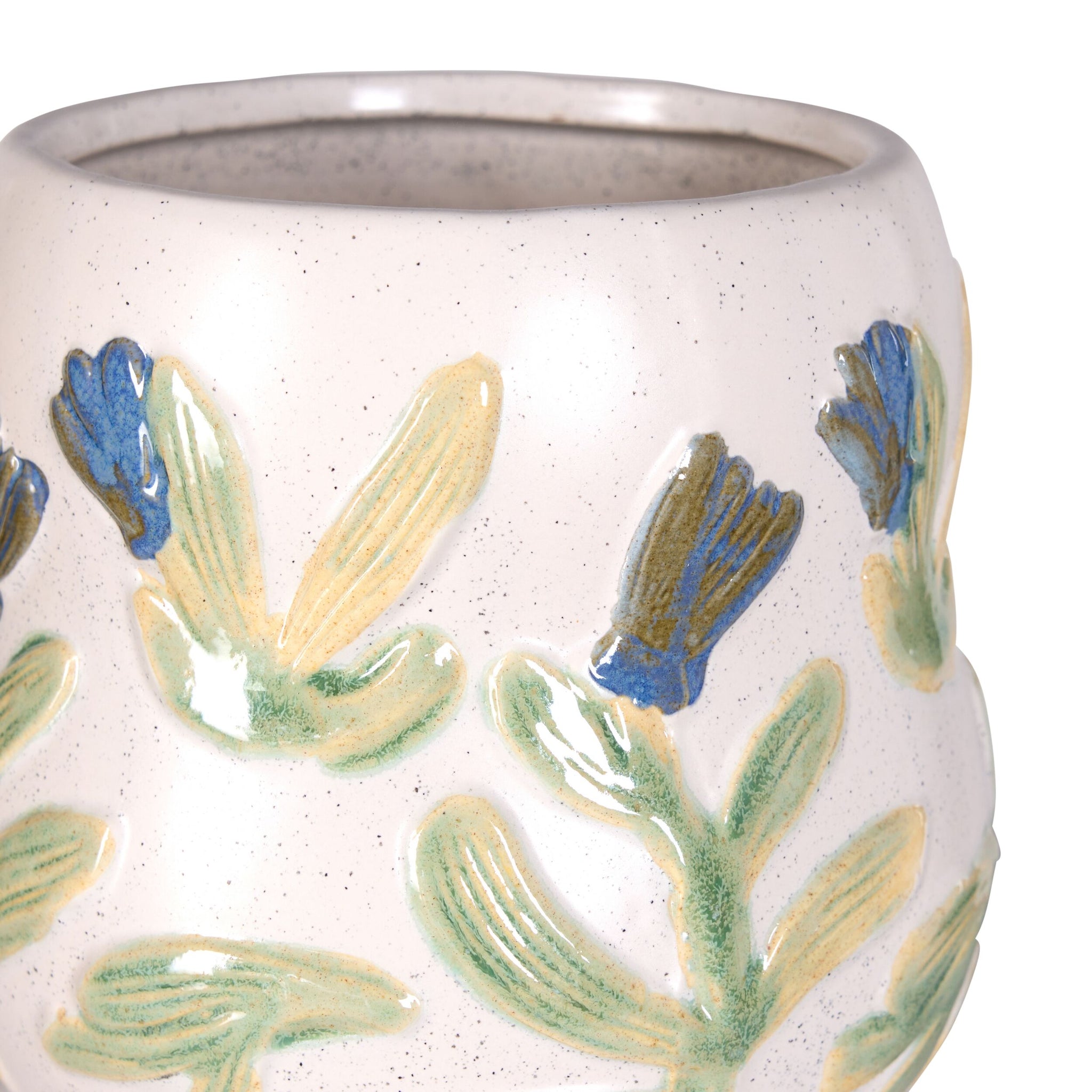 Meadow Song Medium Ceramic Plant Pot