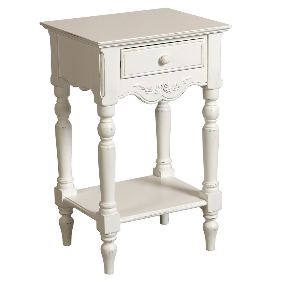 Brittany 1 Drawer Bedside Table Early Settler AU