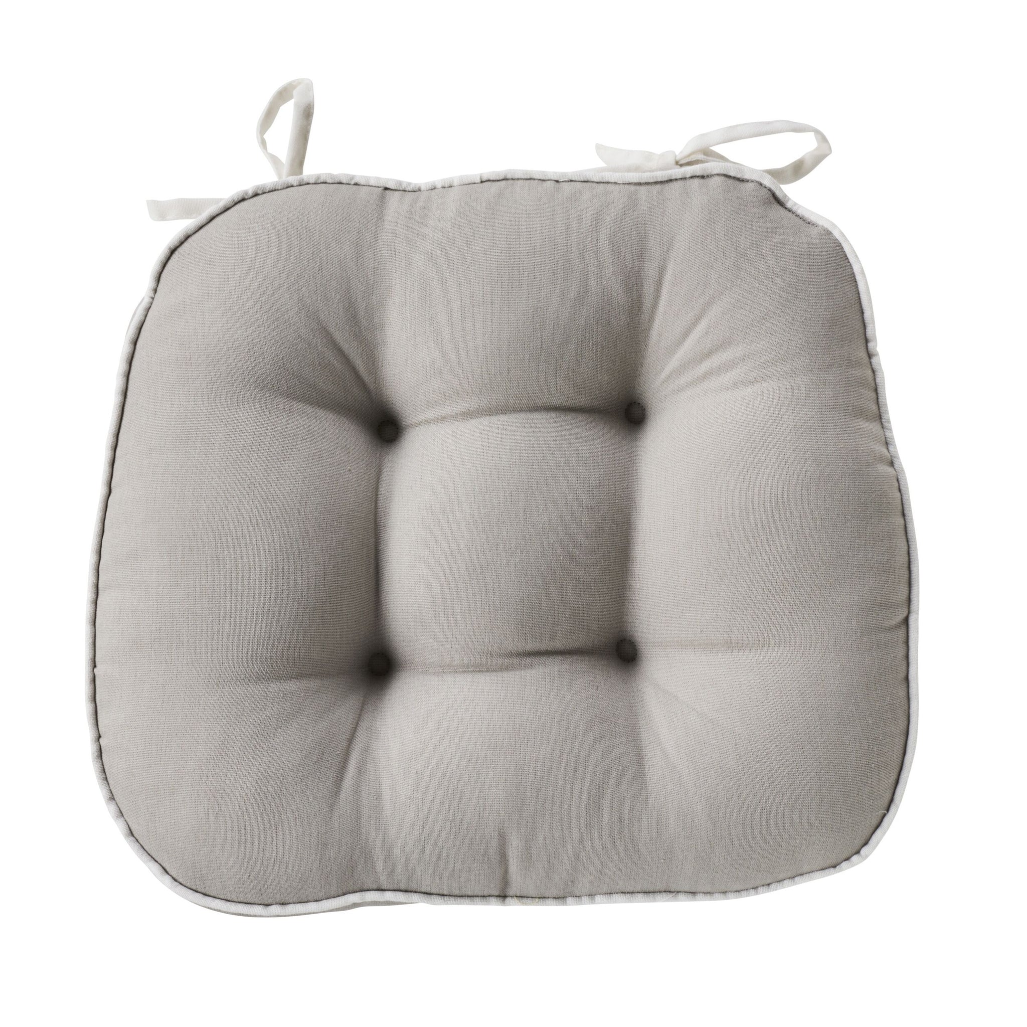 Marais Grey Seat Cushion 41x44x5cm