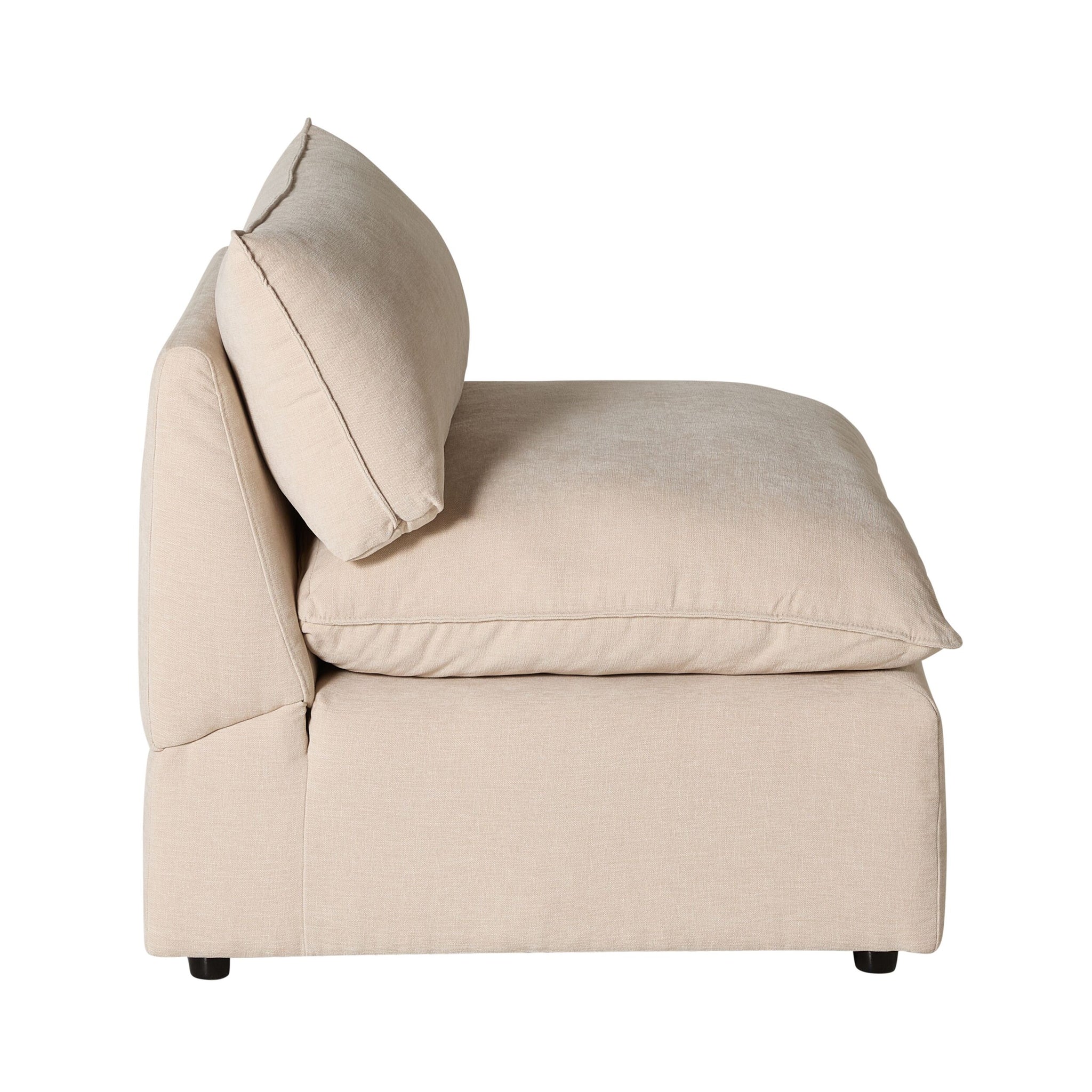 Sora Armless Sofa Ivory