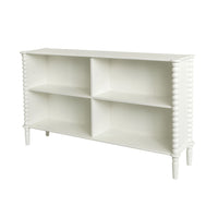 Maisie Low Bookcase White