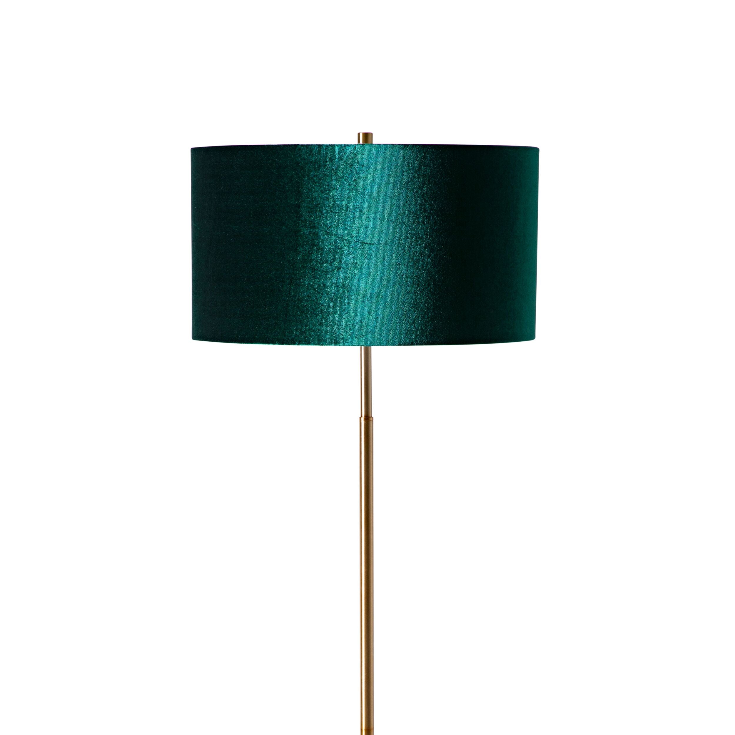 Reid Velvet Green Floor Lamp 157.5cm