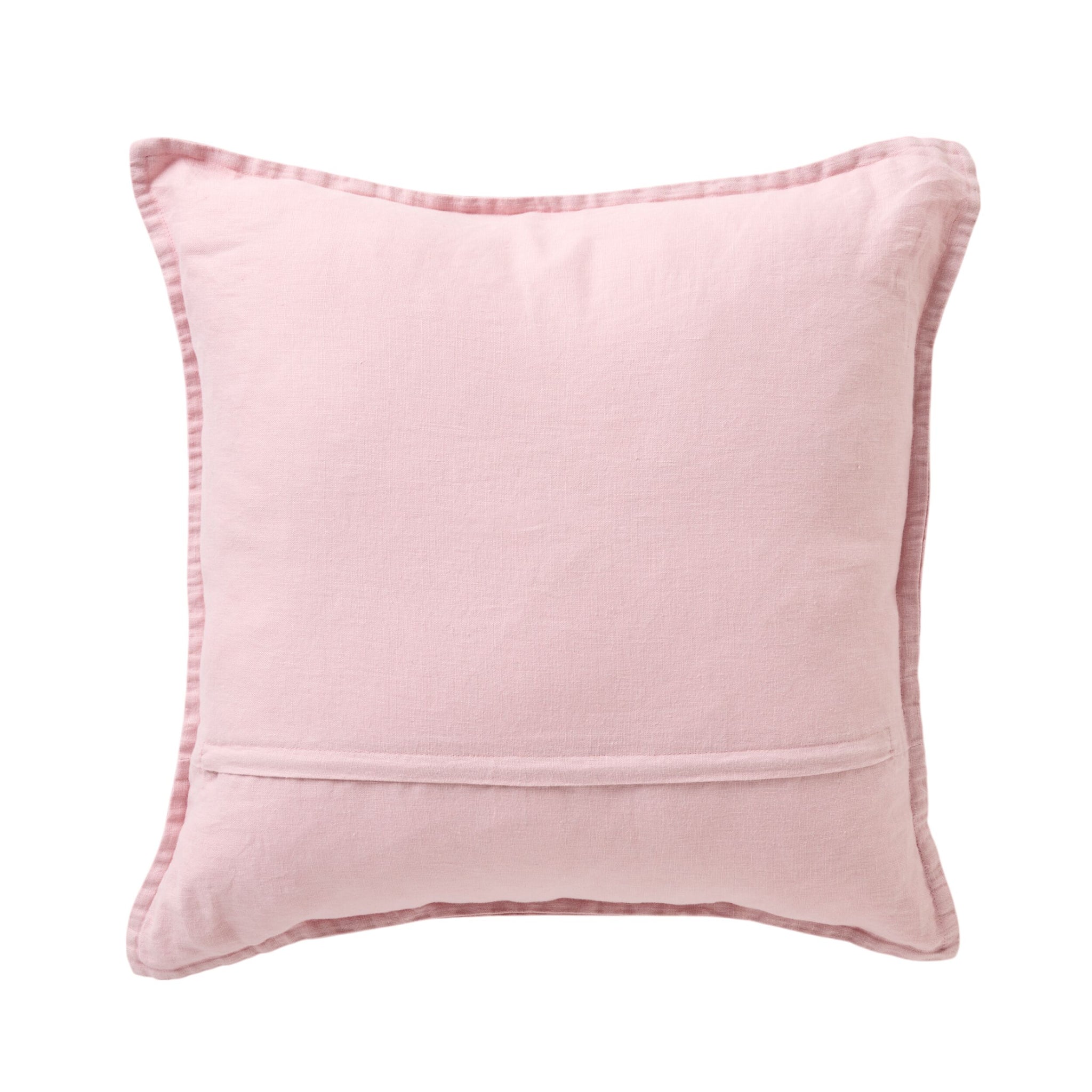 Hamptons French Linen Cushion Dusty Mauve 50x50cm