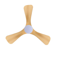 Cove Hugger 106cm Indoor DC Fan - White with Natural ABS Blades