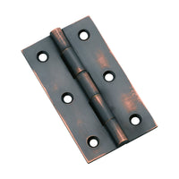 3793 Cabinet Hinge Fixed Pin Antique Copper H63xW35mm