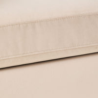 Stitch 2 Seater Velvet Sofa Taupe