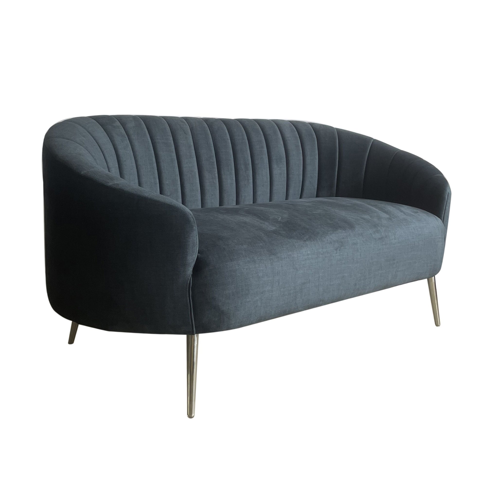 Myla 2 Seater Sofa Aura Marine Blue