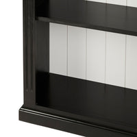 Armand Large Bookcase 210 x 150cm Black