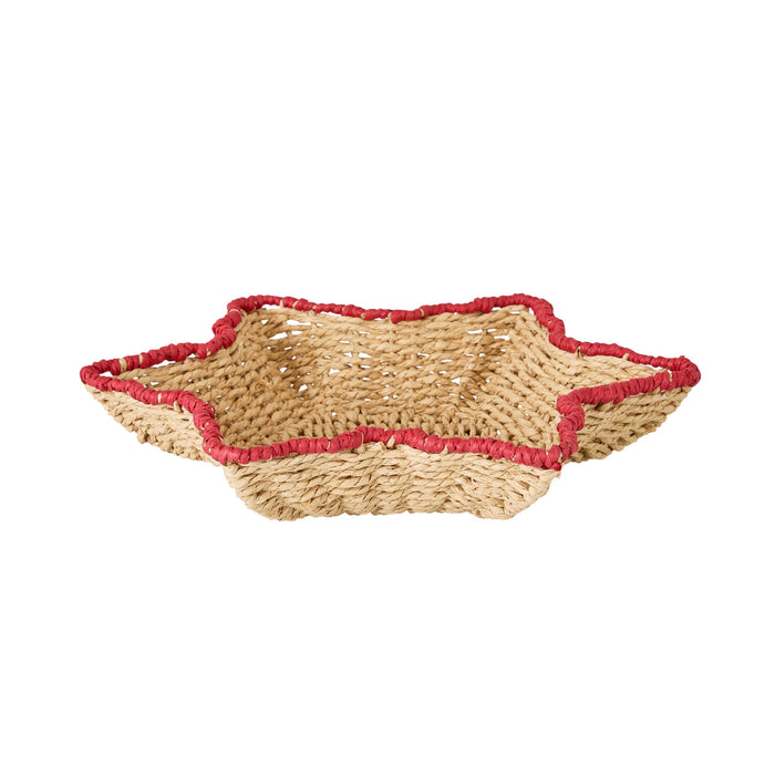 Mistletoe Christmas Snowflake Tray