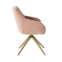 Gracie Desk Chair Rose