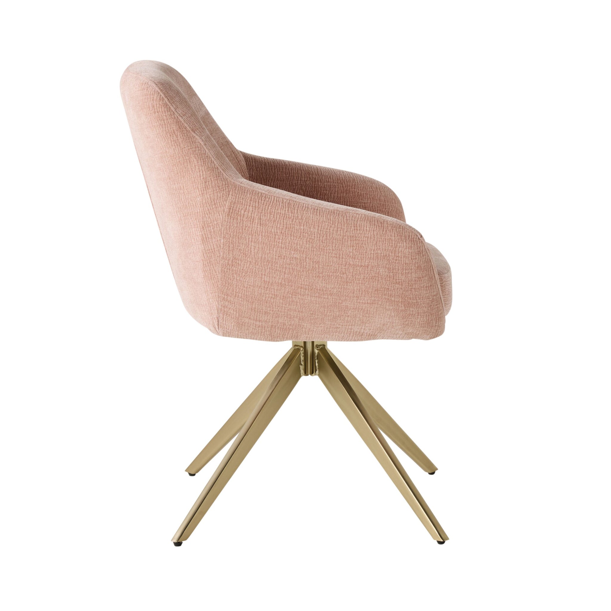 Gracie Desk Chair Rose